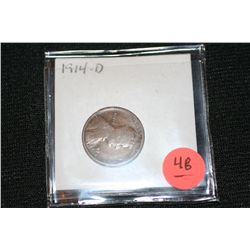 1914-D Wheat Back Penny, KeyDate