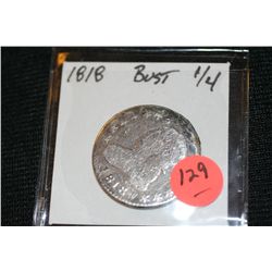 1818 Bust Liberty Quarter