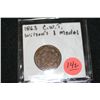 Image 1 : 1863 Civil War Token Wilson's 1 Medal