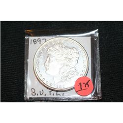 1897 Silver Morgan Dollar BUPL