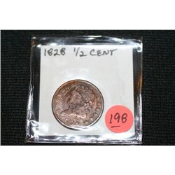 1828 Bust Liberty Half Cent