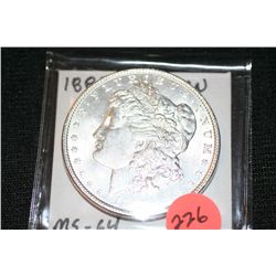 1887 Silver Morgan Dollar MS64