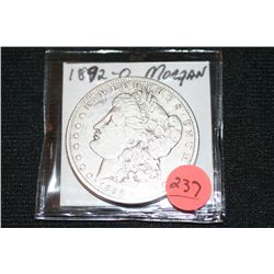 1892-O Silver Morgan Dollar