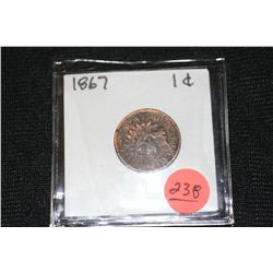 1867 Indian Head Penny