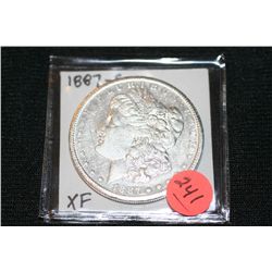 1887-S Silver Morgan Dollar XF