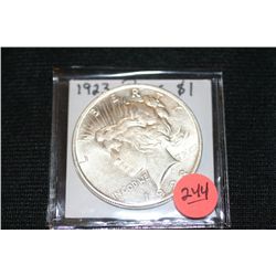 1923 Silver Peace Dollar