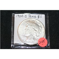 1924-S Silver Peace Dollar