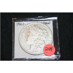 1901-O Silver Morgan Dollar