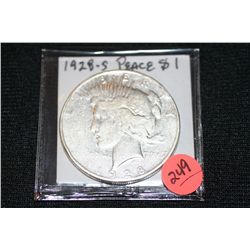 1928-S Silver Peace Dollar