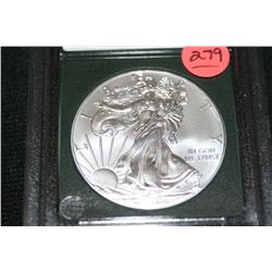 2012 Silver Eagle Dollar MCPCG Graded MS-70