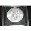 Image 2 : 2012 Silver Eagle Dollar MCPCG Graded MS-70