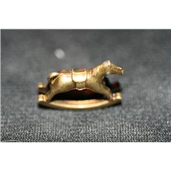 Vintage Monopoly Token "Rocking Horse"