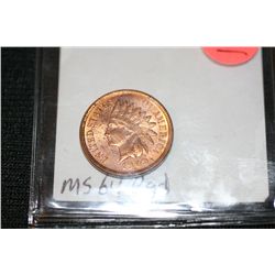 1909 Indian Head Penny MS64 Red