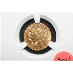 1914-D $2 1/2 Gold NGC-MS61