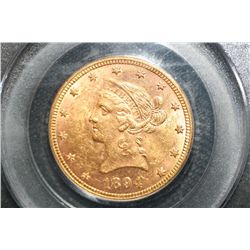 1894 $10 Gold PCGS-MS61