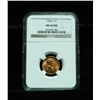 Image 1 : NGC 1946-s Lincoln Cent 1c Graded Gem+ ms66 RD