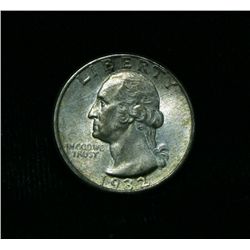 1932-p Washington Quarter 25c Grades Select Uncirculated ms63