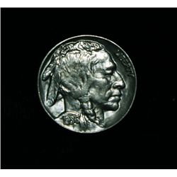 1936-p Buffalo Nickel 5c Grades Select Uncirculated ms63