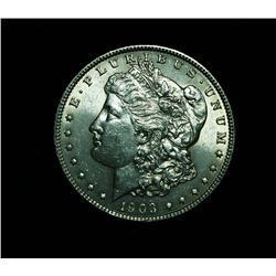 1903-p Morgan Dollar $1 Grades Select Uncirculated ms63