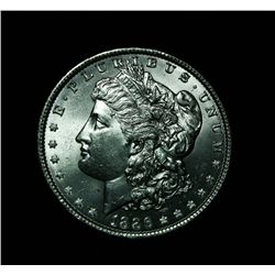 1886-p Morgan Dollar $1 Grades Choice Uncirculated ms64