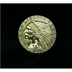 1926-p $2 1/2 Gold Indian Grades Choice Uncirculated ms62