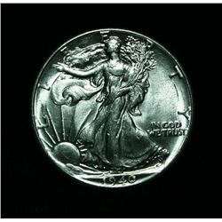 1940-p Walking Liberty Half Dollar 50c Grades Select Uncirculated ms62
