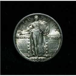 1918-p Standing Liberty 25c grades ms63++