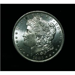 1883-o Morgan Dollar Grades Gem Uncirculated ms65 VAM 35