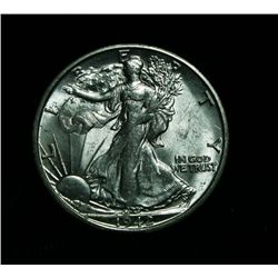 1942-s Walking Liberty Half Dollar 50c Grades Select Uncirculated ms63