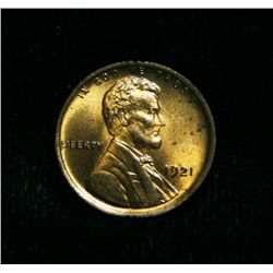1921-p Lincoln Cent 1c grades Choice Uncirculated ms64 RD Mint Error