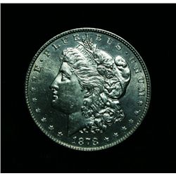 1878-p 8TF Morgan Dollar Grades Select Uncirculated ms63+ VAM 6