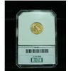 Image 2 : PCI  1909-p $2 1/2 Gold Indian Graded Choice ms64  PCI  Original Green label