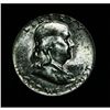 Image 1 : 1955-p Franklin Half Dollar Grades Select Uncirculated ms63 FBL