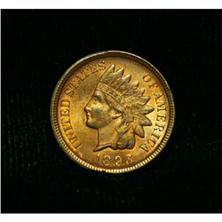 1893 Indian cent 1c Grades Select Uncirculated ms64  RD