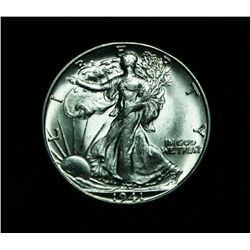 1941-d Walking Liberty Half Dollar 50c Grades Gem Uncirculated ms65