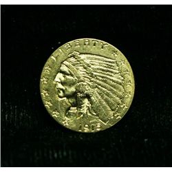 1915-p $2 1/2 Indian Gold Grades Choice Uncirculated ms64