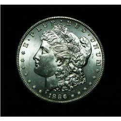 1886-s Morgan Dollar Grades Gem Uncirculated ms65 VAM 1A