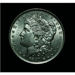 1891-cc Morgan Dollar "Spitting Eagle"  Grades Select Uncirculated ms63  TOP 100 VAM 3
