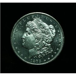 Beautiful 1878-cc Morgan Dollar $1 Grades Gem Uncirculated ms65 PL  VAM 9