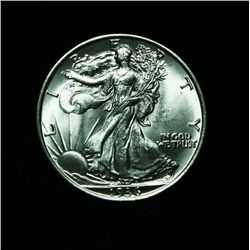 1936-p Walking Liberty Half Dollar 50c Grades Gem+ Uncirculated ms66
