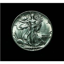 1944-p Walking Liberty Half Dollar 50c Grades Choice Uncirculated ms64++PQ