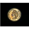 Image 2 : 1880 Indian Head Cent 1c Grades Gem Uncirculated ms65 RD  RED