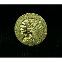 1911-p $2 1/2 Gold Indian Grades Select Uncirculated ms63