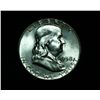 Image 1 : 1958-p Franklin Half Dollar 50c Grades Select Uncirculated ms63