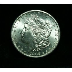 1882-s/s Morgan Dollar Grades Choice Uncirculated ms64 VAM 28 R-5