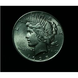 1925-p Peace Dollar Grades Choice Uncirculated ms64