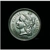 Image 2 : 1865 3 Cent  Nickel Grades Select Uncirculated ms62  CIVIL WAR ISSUE