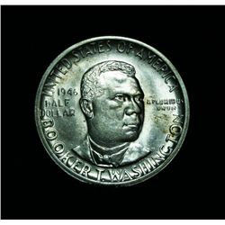 1946-s Booker T Washington Commemorative Half Dollar Grades Choice Uncirculated ms64