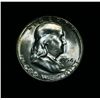 Image 1 : 1954-s Franklin Half Dollar 50c Grades Select Uncirculated ms63