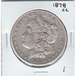 1878 cc CARSON CITY SILVER $1 MORGAN